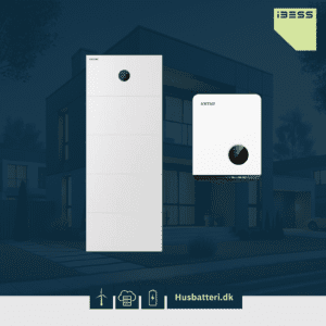 Husbatteri: KSTAR 10kW Inverter 20kWh Batteri 2. gen samt KSTAR BluE 10kW Strenginverter