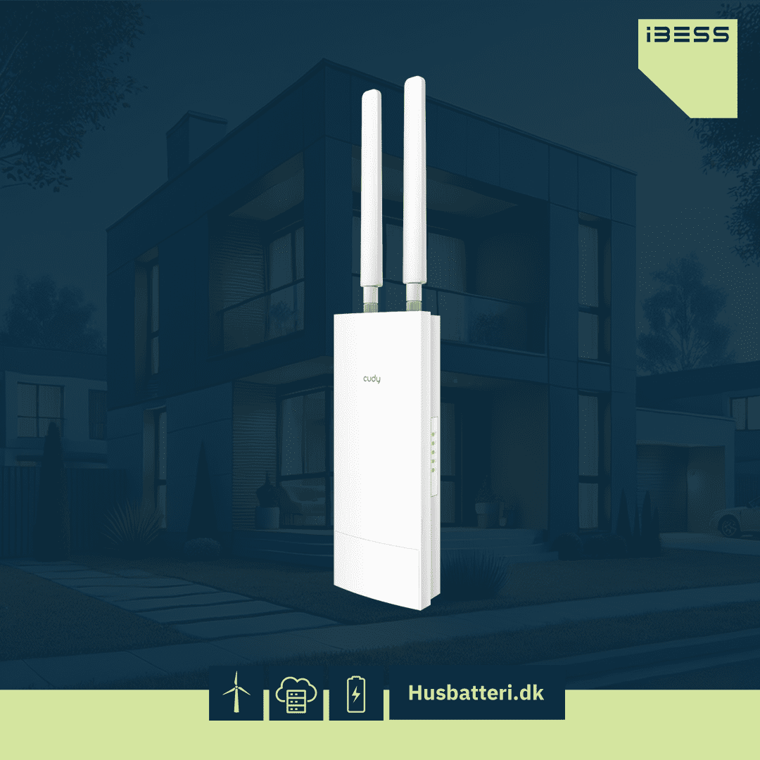Cudy robust dual-band udendørs WiFi-repeater